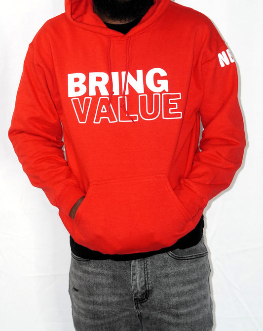 Bring Value Hoodie (Red)